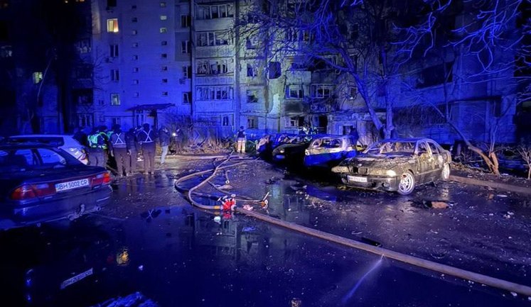 There are new power outages in Odesa due to Russian attack, and there are interruptions in water and heat supply. Number of victims has increased (updated). PHOTOS