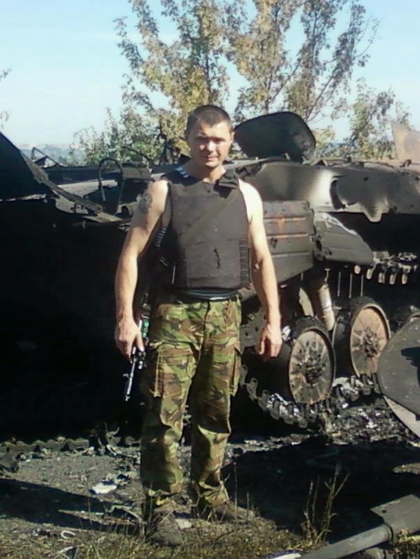 Панченко Олександр під Слов'янськом
