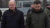 Zelenskyy and Scholz commemorate fallen soldiers on Maidan