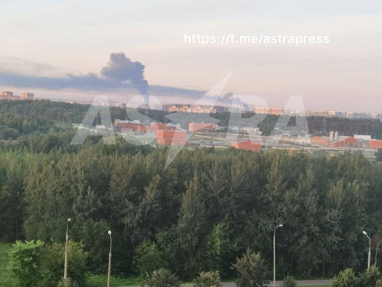 Пожежа в Москві