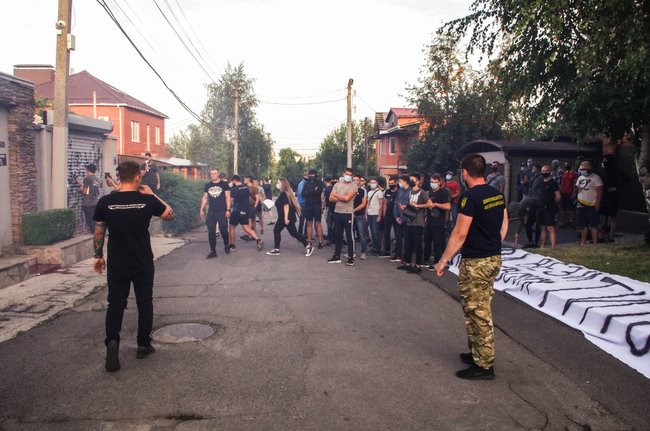 В Нацкорпусе сообщили о подготовке силового блока с титушками на базе днепропетровской организации ОПЗЖ 03