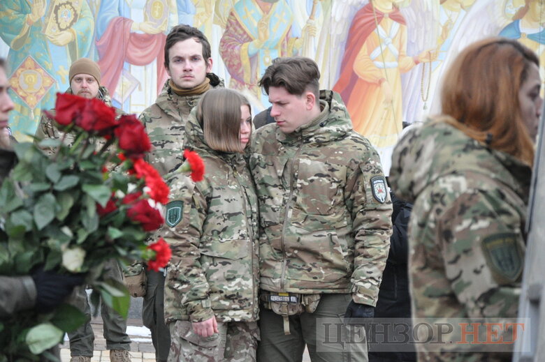 У Києві попрощалися з добровольцем Госпітальєрів Ніко 03