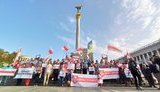 На Майдані Незалежності в Києві відбулася акція солідарності з білоруськими політв