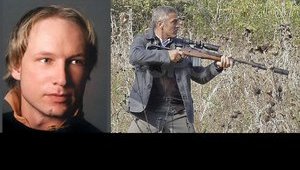 Норвежский террорист № 1 Андерс Брейвик и его карабин. ФОТОрепортаж