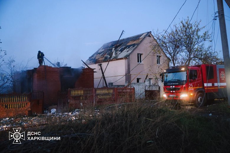Харьковская область после обстрела