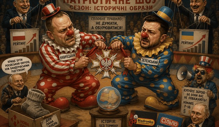 Польща – Україна: як розвести лохів (закреслено - електорат) на патріотизмі