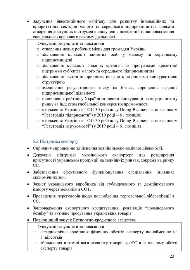 Кабмін опублікував новий проєкт програми своєї діяльності 23