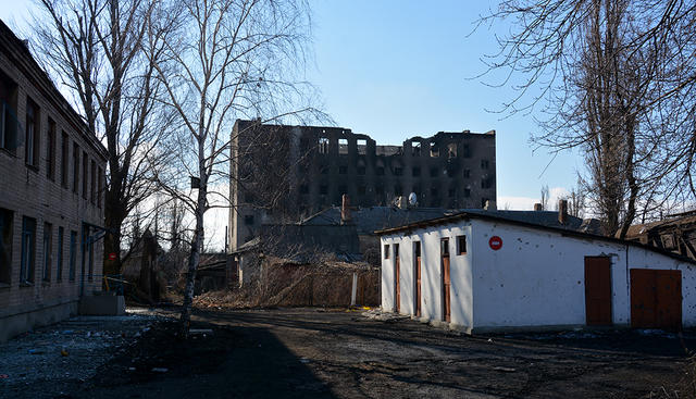 руины дебальцево
