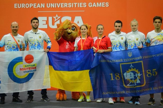 Украинские студенты завоевали 10 медалей на Европейских университетских играх в Португалии, - МОН 01