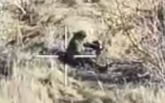 Окупант самостійно довів до детонації український дрон-камікадзе, який не спрацював під час влучання. ВIДЕО