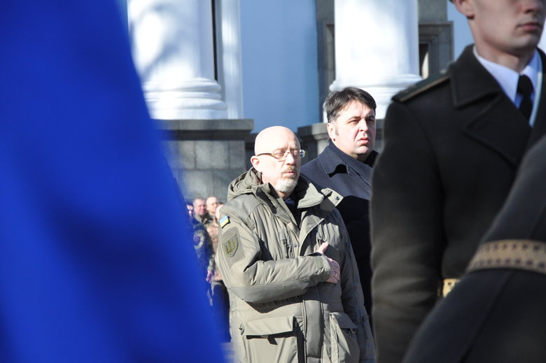 В Києві попрощалися із загиблим внаслідок російського обстрілу розвідником 30-ї ОМБр Антоном Сидоровим 18