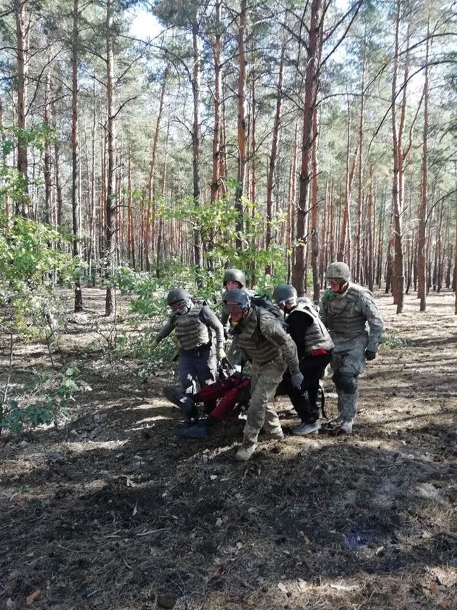 Медицинская служба добровольцев Госпитальеры провела 36-е обучение курсантов, - Зинкевич 11