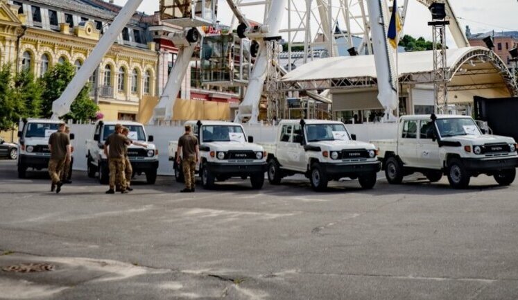 Germany donates vehicles to Ukraine to protect civilian infrastructure. PHOTO