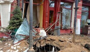 At least two cultural buildings damaged during Russian attack on Odesa are under UNESCO protection. PHOTO
