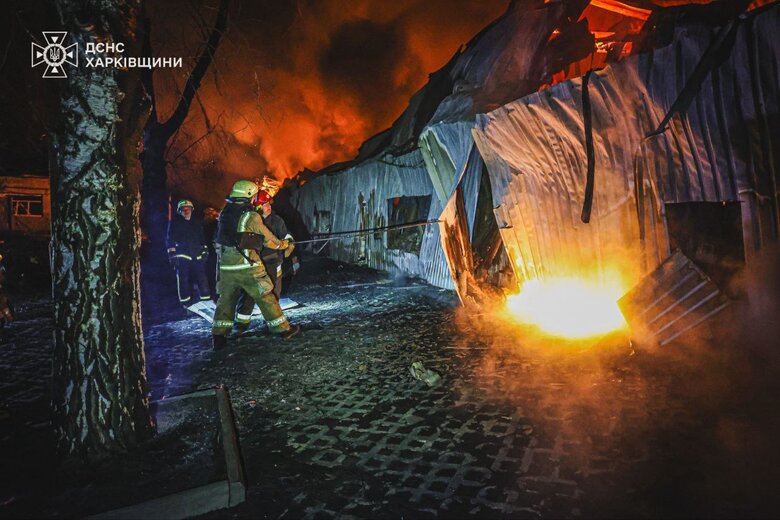 Ввечері 26 березня росіяни масовано атакували Харків безпілотниками