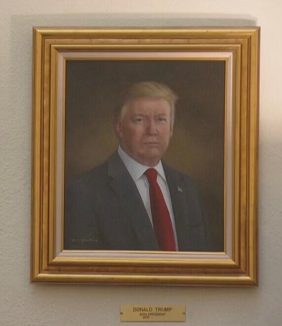портрет Трампа