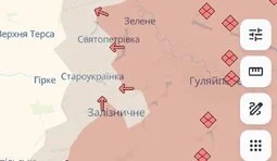 Occupiers advance near Sviatopetrivka in Zaporizhzhia region – DeepState. MAP