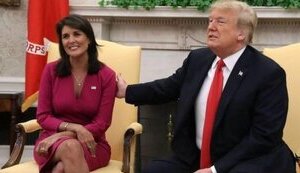 Трамп допустив, що Гейлі отримає посаду у його адміністрації