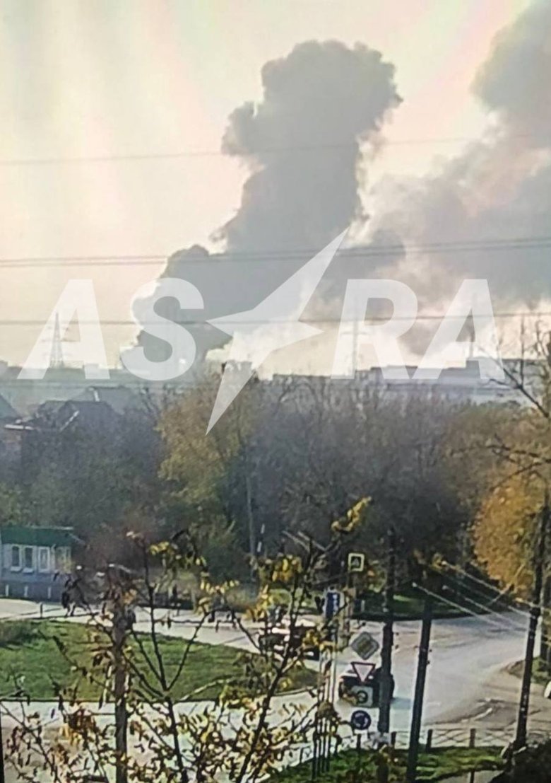 Пожар в Таганроге