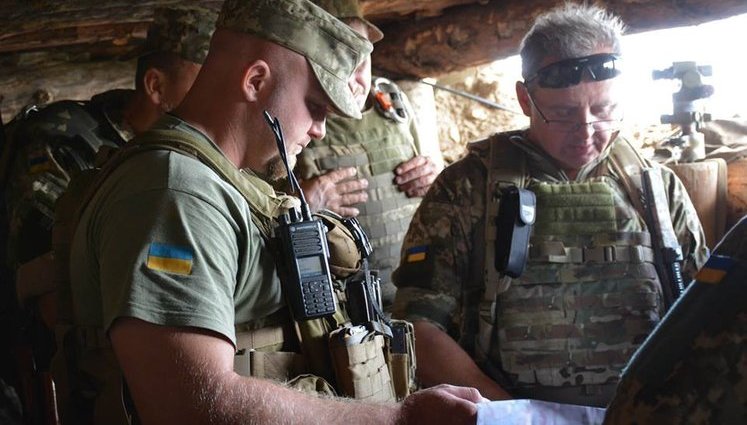 Militants fire from banned weapons at night, - Muzhenko. PHOTOS