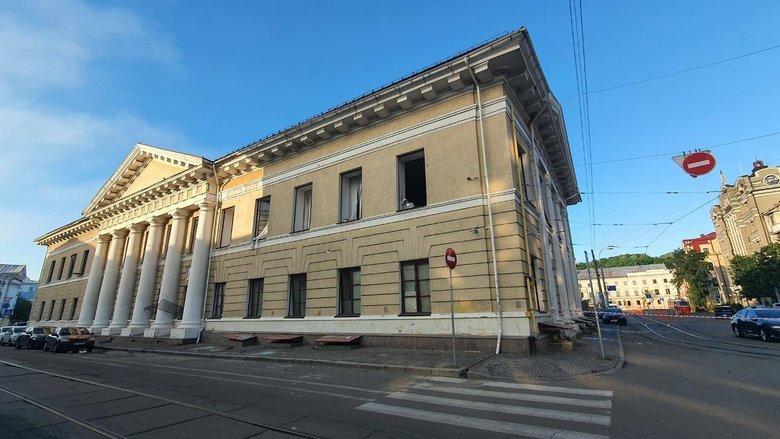 удар по Контрактовій