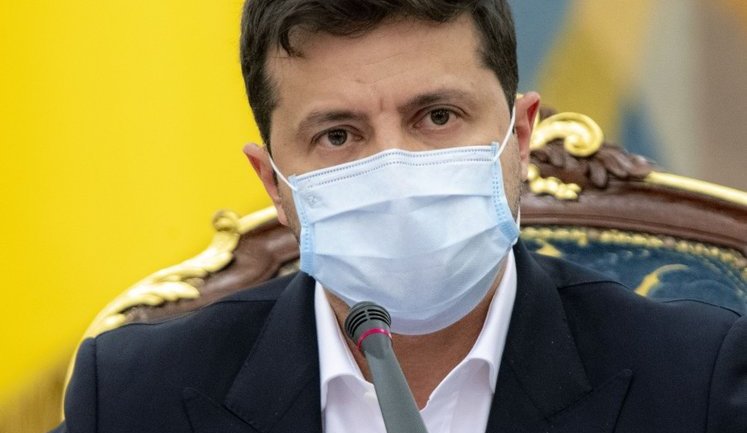 Zelenskyi tests positive for coronavirus