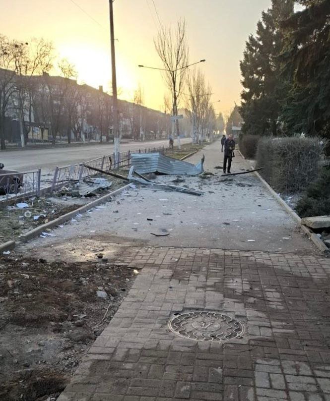 Shelling of Donetsk region on 12 March