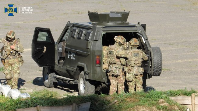 СБУ провела контрдиверсионную тренировку в Винницкой области 09