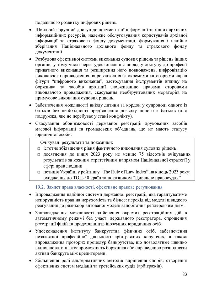 Кабмін опублікував новий проєкт програми своєї діяльності 83