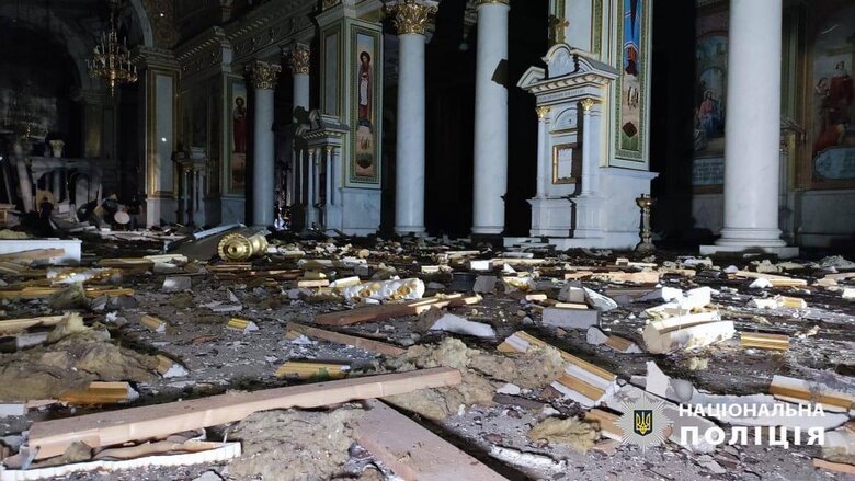 Consequences of enemy attack on Odesa 03