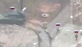 Russian tankers shoot their own infantrymen