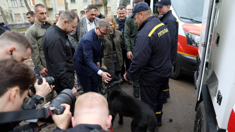 Прем'єр Фінляндії Орпо відвідав місце удару РФ по Києву