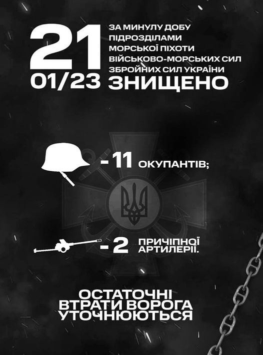 Yesterday, marines destroyed 11 invaders, Giatsint-B gun - Navy 01