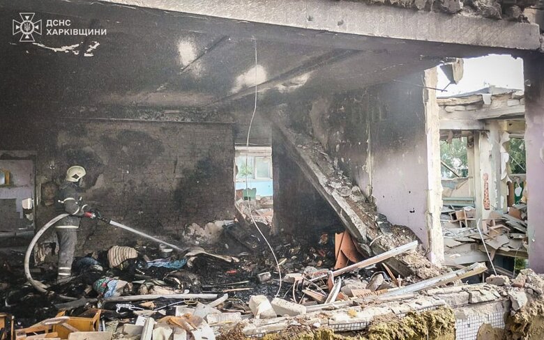 Дитсадок у Чугуєві після обстрілу