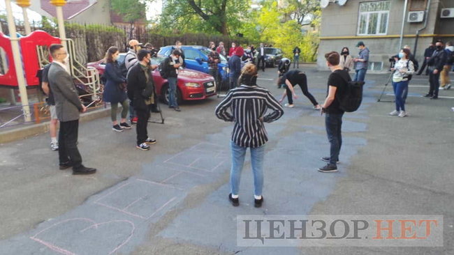 Венедиктова - вбивця справи Гандзюк, - активисты протестовали под домом генпрокурора 09