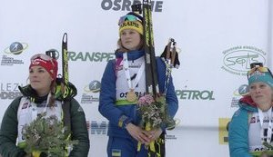 Украинская юниорка Бех стала двукратной чемпионкой мира по биатлону