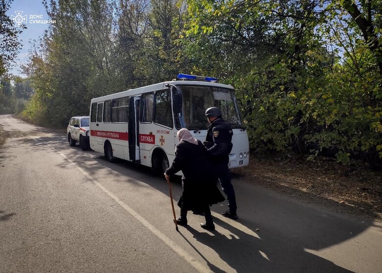 Евакуація на Сумщині
