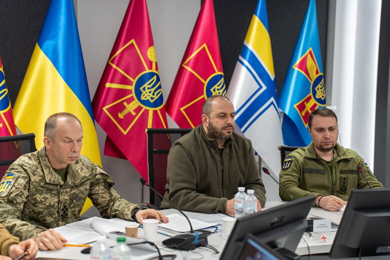 Сирський, Умєров та Буданов на засіданні Рамштайну