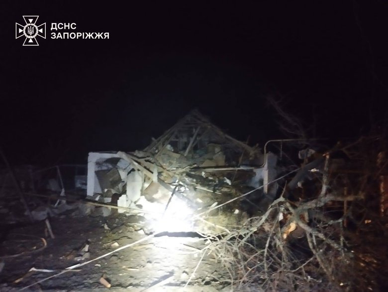 Удар РФ по Вільнянську