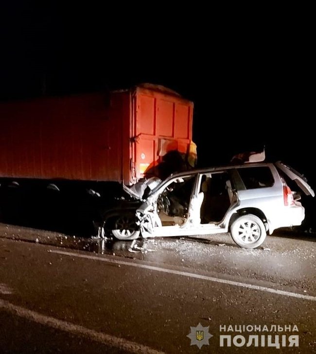 В ДТП на трассе под Одессой погиб полицейский 01