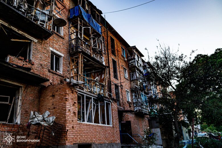 Наслідки нічної атаки РФ на Жмерінку