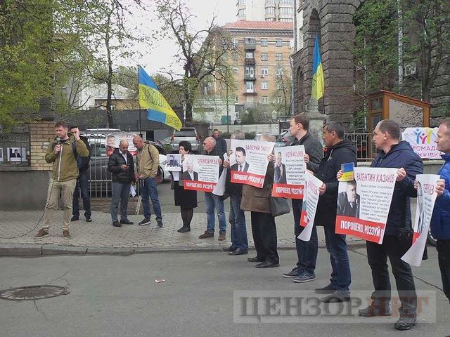 Rally outside Presidential Administration: activists demand holding officials-separatists accountable 09