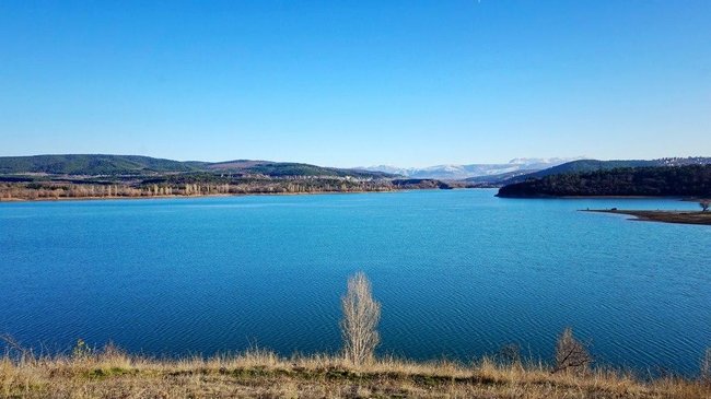 Сімферопольське водосховище повністю висохло 01