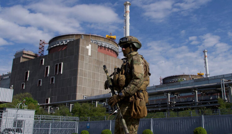 There are approximately 700 Russian military personnel at nuclear power plant, they mine everything, - Kotin