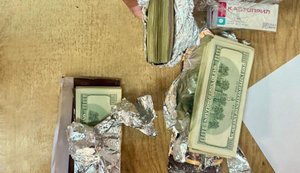 Митники виявили у посилці до Канади валюти на 1,7 млн грн. ФОТОрепортаж