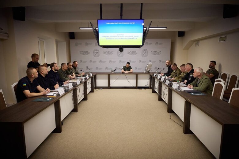 Зеленський провів нараду у Харкові