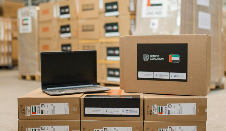 UAE government donates 5 thousand laptops for Ukrainian schoolchildren
