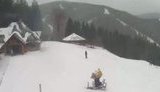 снег