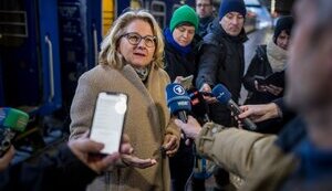 Свенья Шульце прибула до Києва