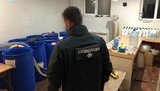 Підпільне виробництво неякісних антисептиків блоковано на Київщині та Житомирщині, - СБУ. ВІДЕО+ФОТОрепортаж